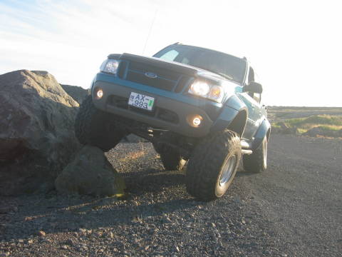 Custom Sport Trac - Fender Flares - Testing