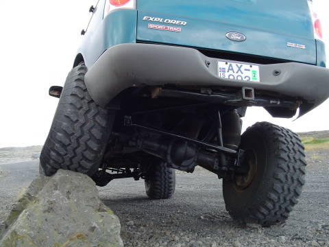 Custom Sport Trac:Testing the Suspension and Steering