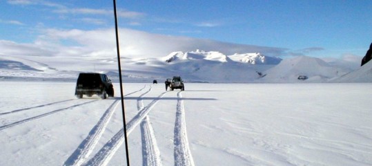 Heading to Langjökull