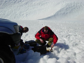 Preparing a barbeque