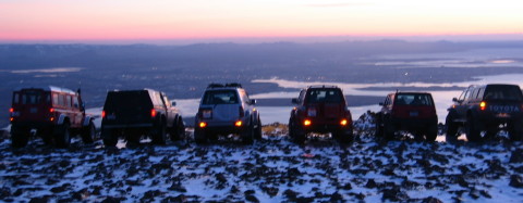 Looking over Reykjavik from Mt. Esja