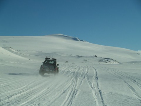 Heading up for the highest peak.