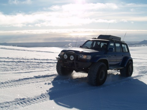 Myrdalsjokull - Land Cruiser