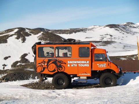 Myrdalsjokull - Unimog