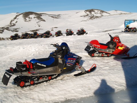 Myrdalsjokull - Snowmobile