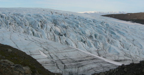 The glacier