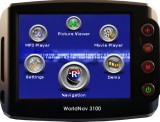 GPS with MP3 Device