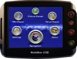 GPS with MP3 Device