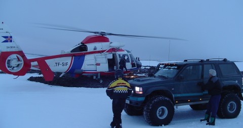 Ice Caves in Langjökull 