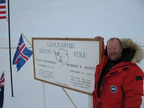 Arrival At the South Pole Station