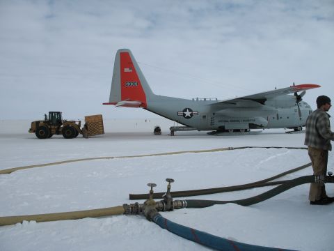 Arrival At the South Pole Station