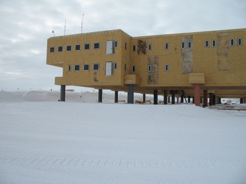 Arrival At the South Pole Station