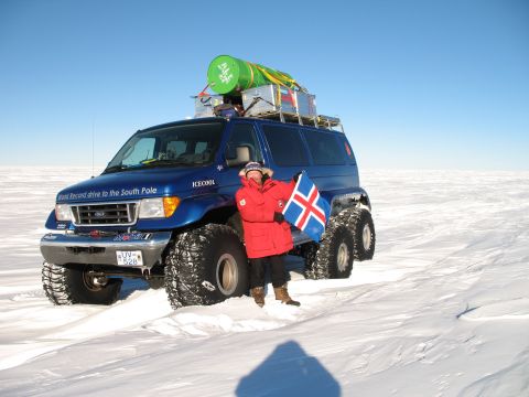 Arrival At the South Pole Station