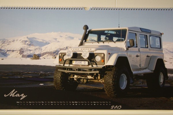 Land Rover ISAK Calendar - Catching amazing offroading moments!