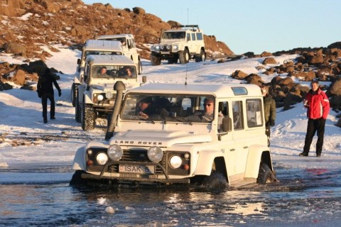 Defenders in the snow