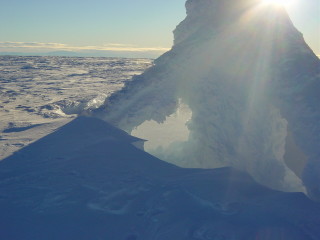 Mast at Geitlandsjokull