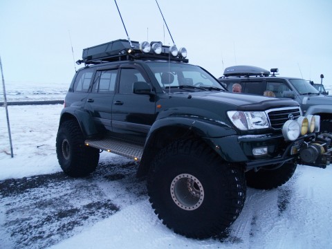 Land Cruiser on 46 inch tires.