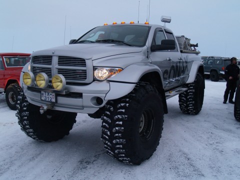 54 Inch Dodge Ram that also has Unimog portal axles