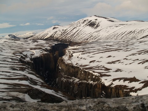 The canyon where the river used to run.