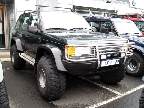 Range Rover snowrider