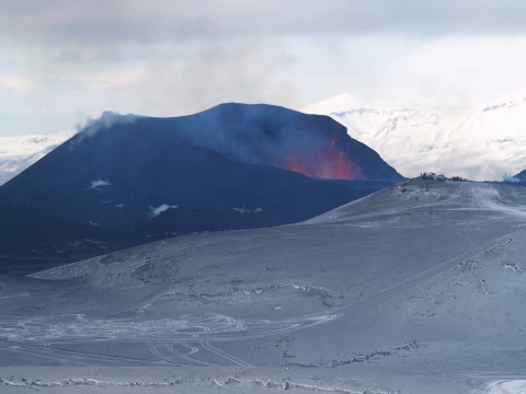 Lavafalls Eyjafjallajokull