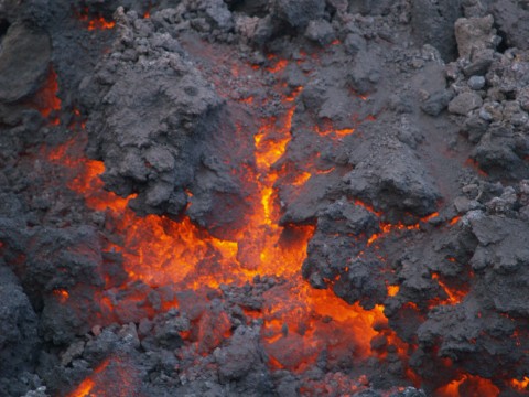 Lavafalls Eyjafjallajokull