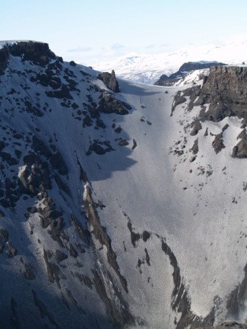 Lavafalls Eyjafjallajokull