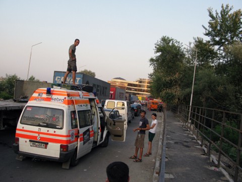 Mongol Rally Ambulance