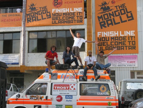 Mongol Rally Ambulance