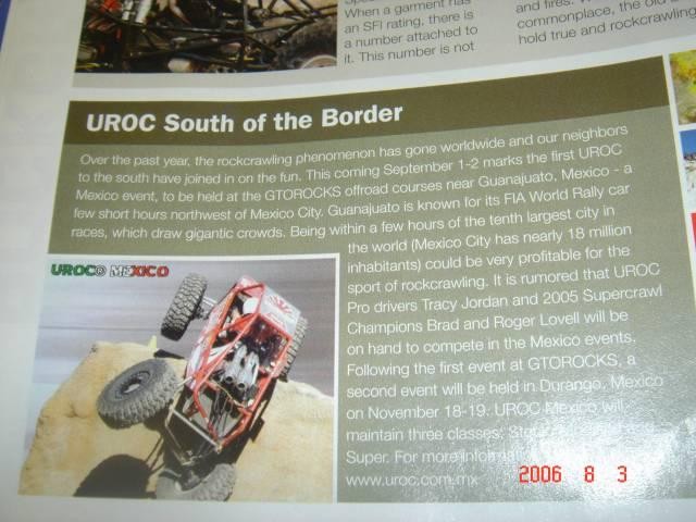 UROC MEXICO Promo began