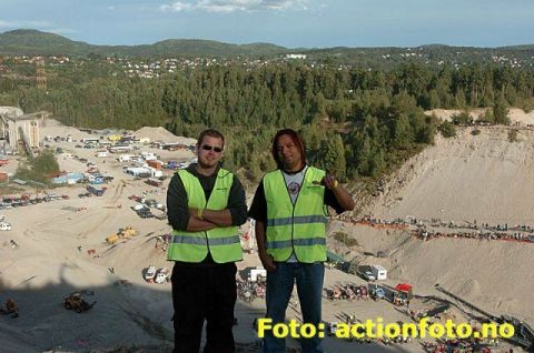 Promoting MXRRA ROCK RACING in NORWAY August 2007