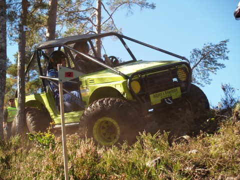 Oddbjørn Thingsbæk in hus Suzuki gets second place in the modified class.