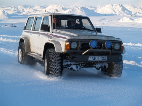 1995 Nissan Patrol on 38 inch Ground Hawk tires