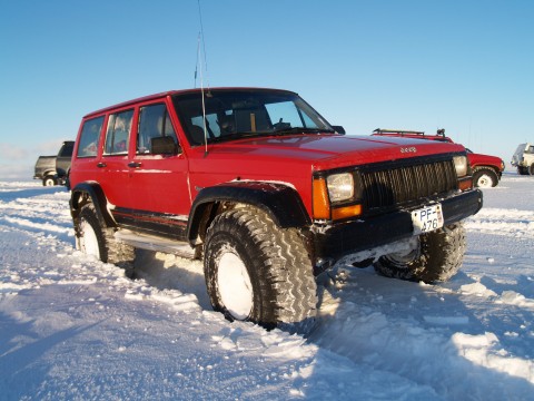 Cherokee on 36 inch radial Monster Mudder tires