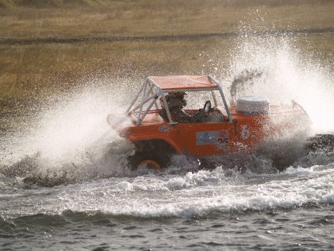 Ólafur is the fastest in the first timed track and third in the river