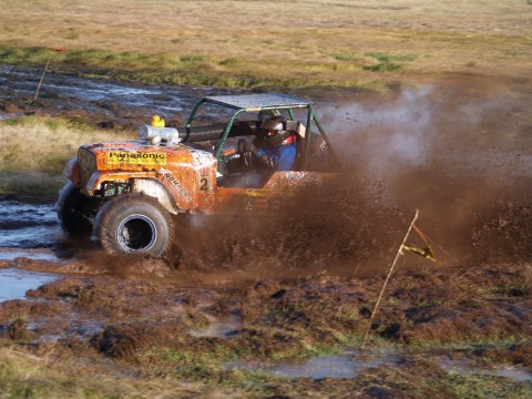 Geir is one of four that are able to finish the track successfully