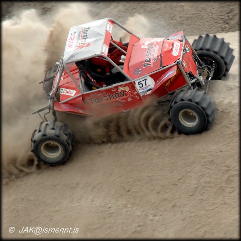 Roar Johansen driving Thunderbolt