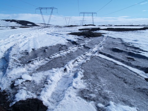 OffRoading Three Ice-Caps