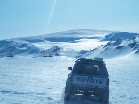 Bessi and Thorisjokull ice-cap