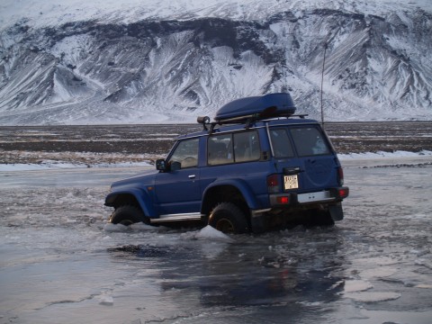 Offroading Myrdalsjokull