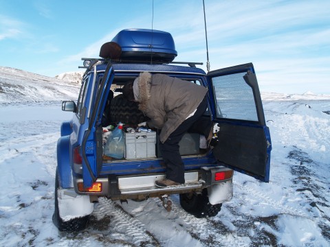 Offroading Myrdalsjokull