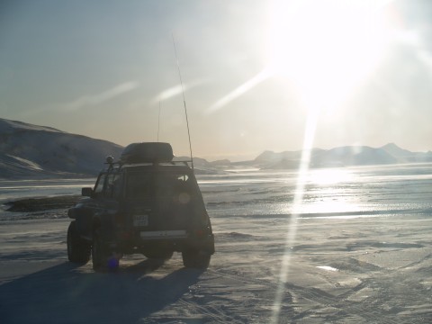 Offroading Myrdalsjokull