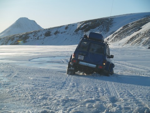 Offroading Myrdalsjokull