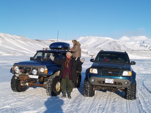 Offroading Myrdalsjokull