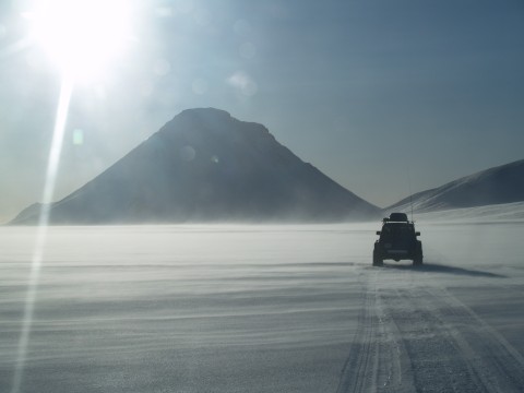 Offroading Myrdalsjokull