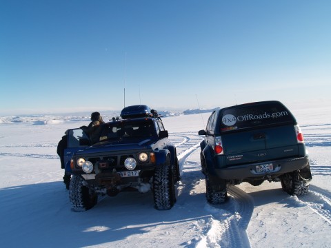 Offroading Myrdalsjokull