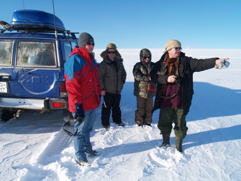 Offroading Myrdalsjokull