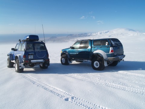 Offroading Myrdalsjokull