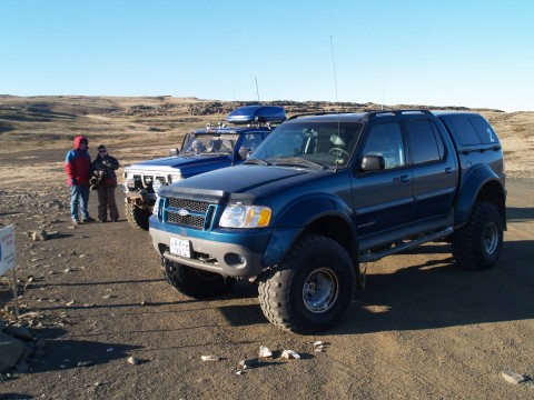 Offroading Myrdalsjokull