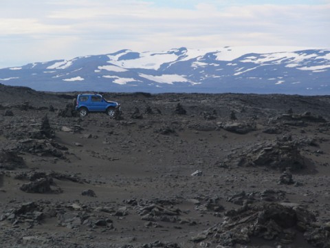 Almost at the end - upon Vörðukambur 